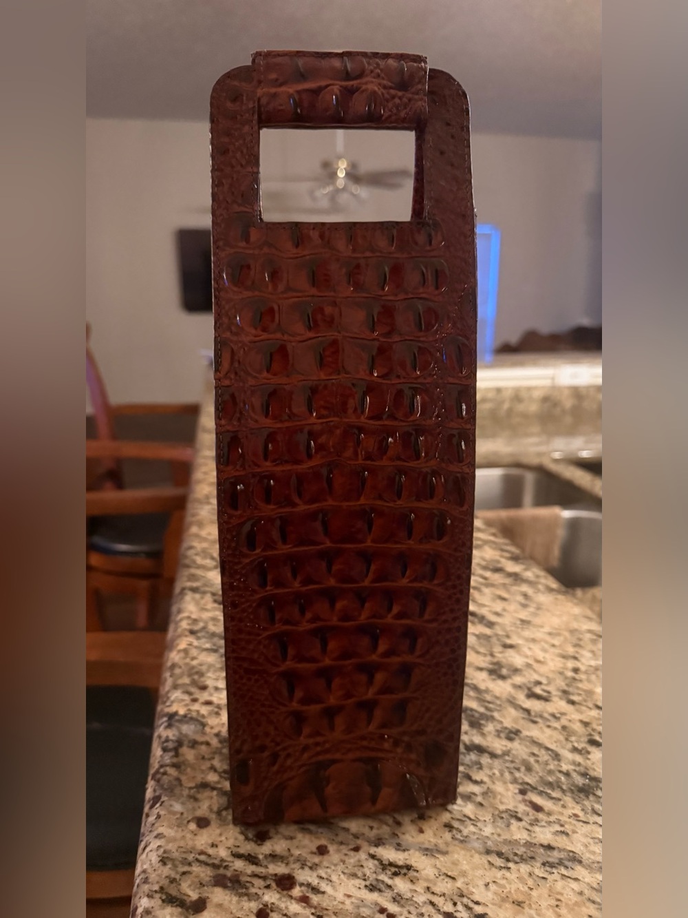 Brahmin Wine Tote Pecan Melbourne - Picture 3 of 5